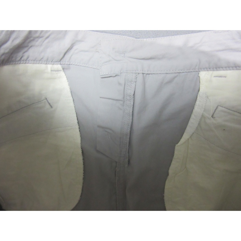 PrAna Skirt Women 8 Gray Mini Breathe Utility Cargo Pockets Outdoor Cinched Hem - Picture 12 of 16